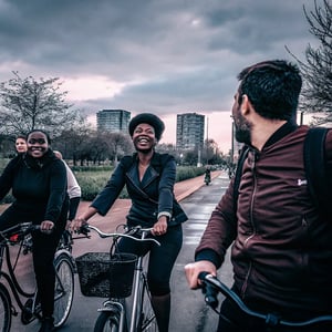Weekend Cycling Habits of Healthy Urban Professionals